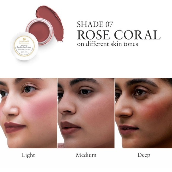 Just herbs lip and cheek tint - Rose Coral *fixed price* - Picture 2 of 11